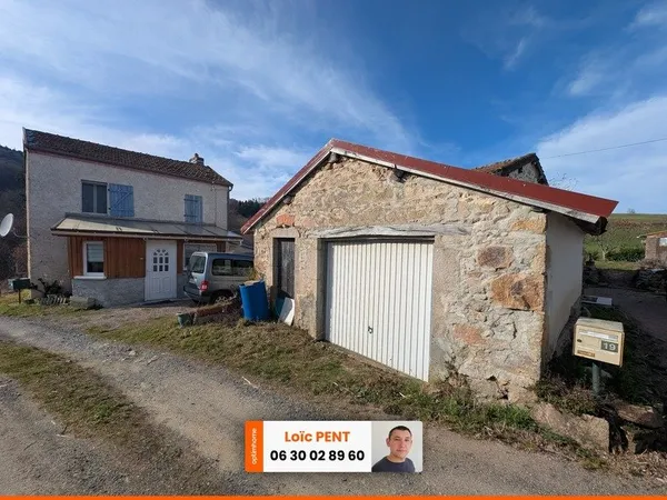 Maison 70m² à vendre 3 pièces SAINT CLEMENT (03250)