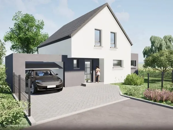 Maison Neuve de 110m² sur un terrain de 6 ares