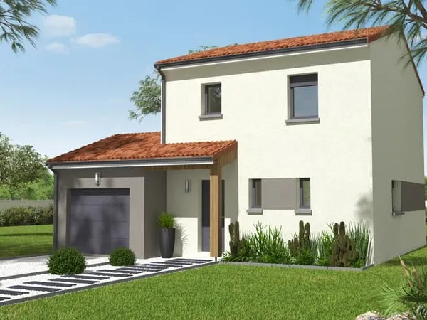 Projet de construction d'une maison 83 m² avec terrain à VERDALLE (81) au prix de 197300€.
