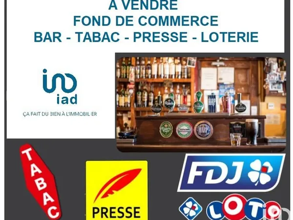 Fonds de commerce 60 m²
