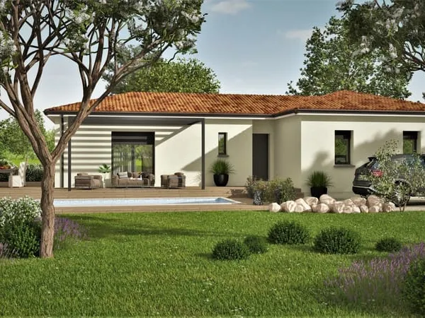 Projet de construction d'une maison 100 m² avec terrain à BRESSOLS (82) au prix de 272580€.