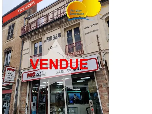 Murs commerciaux de 59m2