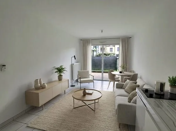 Appartement rez de jardin 43m²