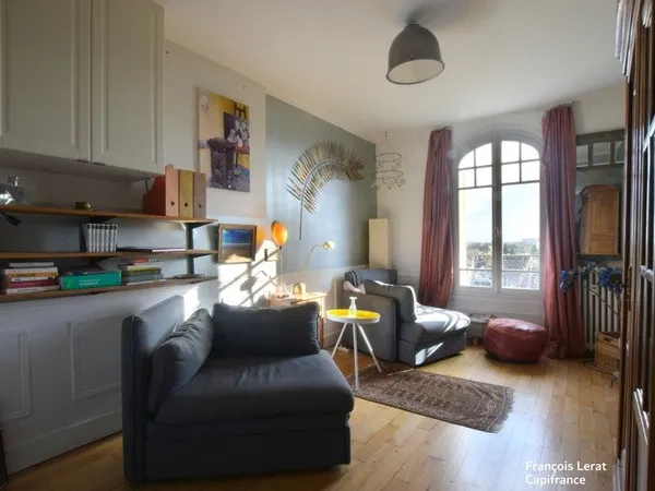 Dpt Val d'Oise (95), à vendre ENGHIEN LES BAINS - Quartier résidentiel Barre d'Ormesson - appartemen