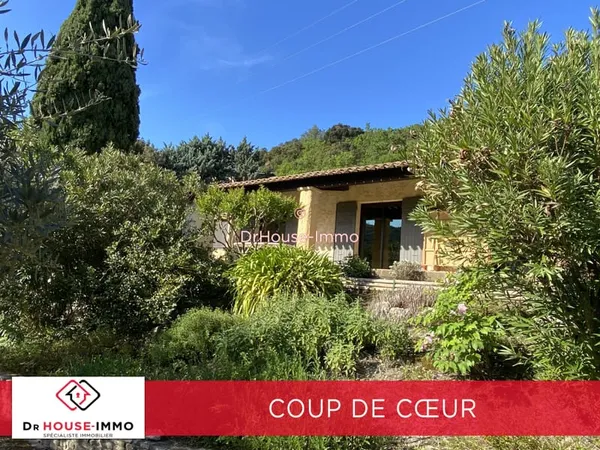 Villa de 124 m2 sur les hauteurs de St Martin d'Ardèche avec vue