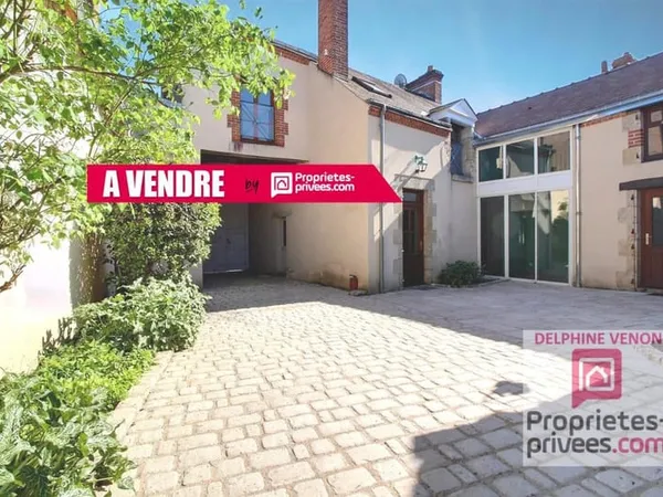 Maison de 200 m² + grange en hypercentre de Chateauneuf sur Loire