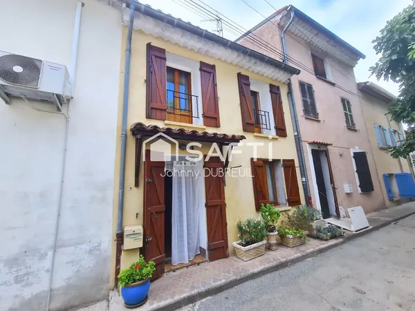 Au Luc-en-Provence - Maison de ville traversante T5 avec grand garage de 80m2