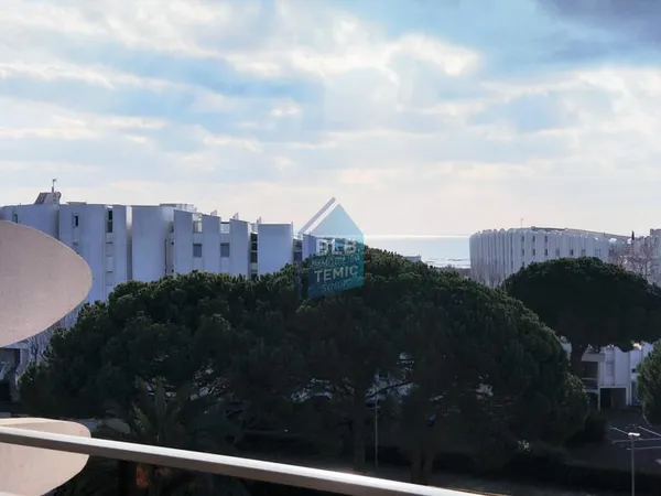 Magnifique appartement T2 + cabine vue mer, avec garage