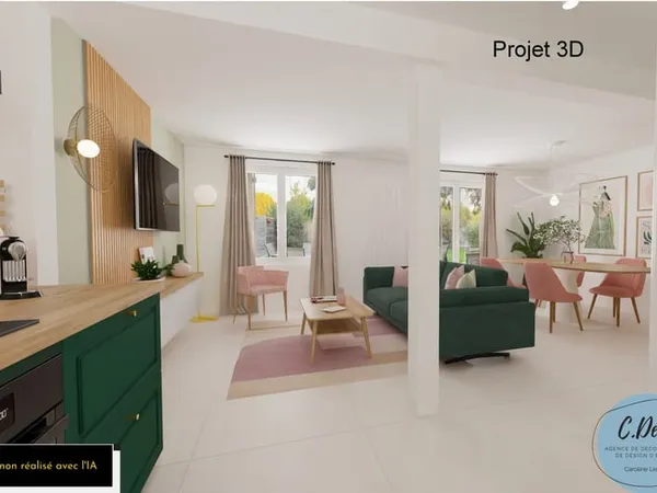 Maison 4 chambres, 12 min à pied du RER A Cergy le Haut