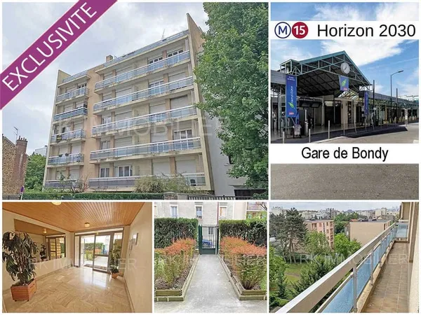 Appartement Bondy 4 pièce(s) 84.50 m2