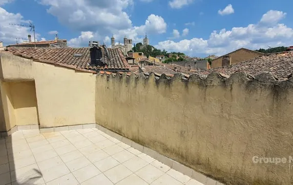 Maison de village T3 sur 3 niveaux à Rians