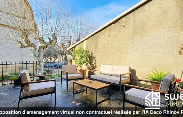 Maison de ville avec garage Seysses