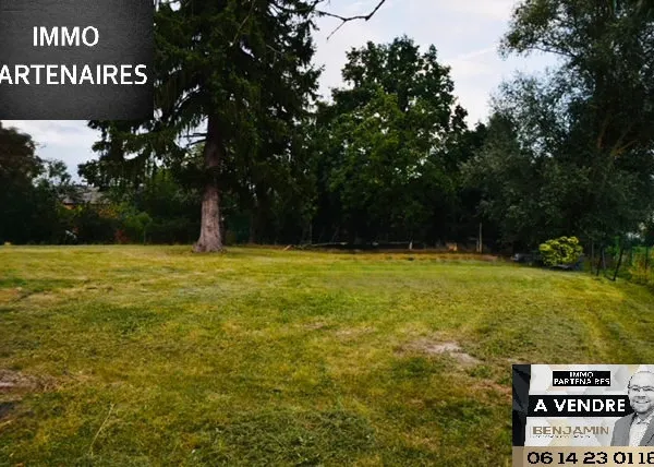 Terrain constructible viabilisé
