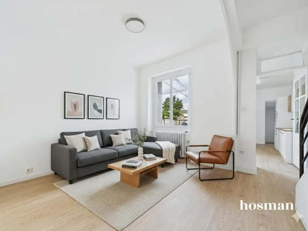 Duplex (type appartement-maison) de 5 pièces de 83 m2 avec cave et parking - Quartier Saint-Donatien