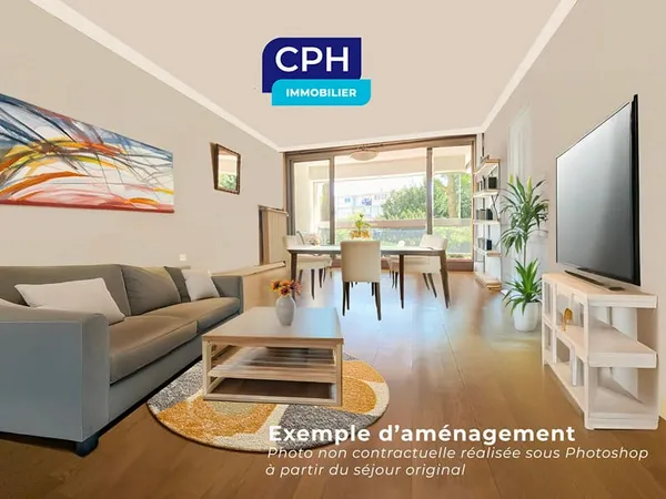 L'HAY LES ROSES CENTRE VILLE : APPARTEMENT F4 AVEC LOGGIA SUR JARDIN