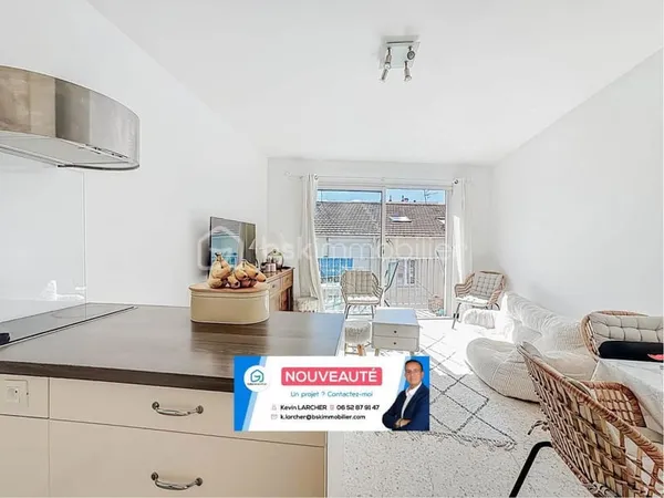 Appartement 3 pièces avec vue canal, balcon, parking et cave - Palavas-les-Flots, centre-ville
