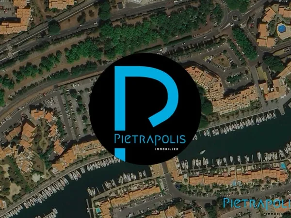 EXCLUSIVITÉ - CAP D'AGDE - Île des Marinas / avant-port : Pla