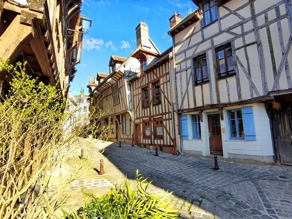 Appartement-maison à pans de bois-Le bouchon de Champagne