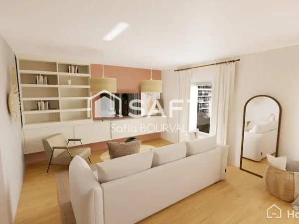 Investissement locatif - Appartement T3 - 59 m2 vendu loué