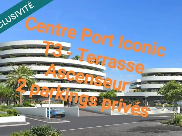 Iconic, Superbe appartement T3 en parfait état.