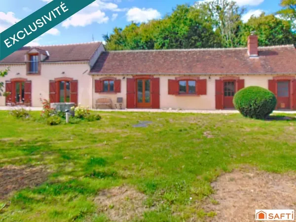 MAISON EN PIERRE 4 CHAMBRES ET GARAGE DOUBLE