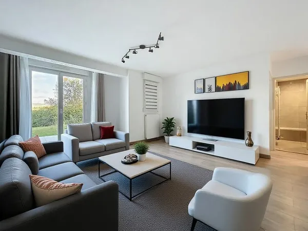 Appartement 1 chambre en rez-de-jardin