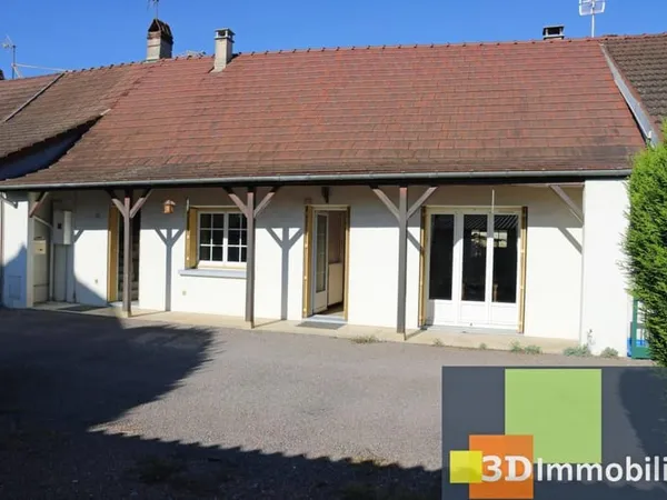 Secteur Bletterans (39 JURA), à vendre maison évolutive de plain-pied avec 400 m² de terrain