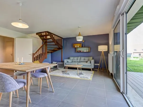 Maison 3 pièces - jardin + terrasse - parking