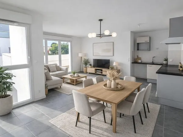 ANGLET - SAINT JEAN - Appartement T3 neuf et lumineux