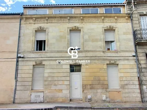 IMMEUBLE BORDEAUX - 5 APPARTEMENTS - DEUX JARDINS - SANS TRAVAUX