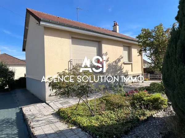 Maison 3 pièce(s) 62 m2 -sous-sol total - calme, clair et jardin.