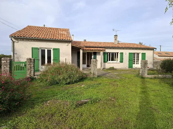 Pavillon de plain pied et parcelle constructible