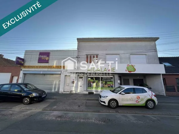 Immeuble de rapport à usage mixte professionnel et Habitation