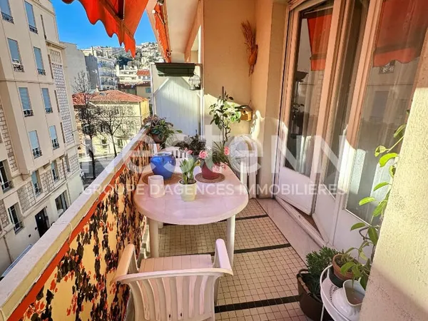 NICE LIBERATION - A VENDRE - Appartement Nice 4 pièces 82 m2, balcon