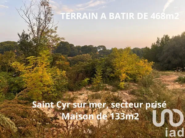 Terrain 468 m²