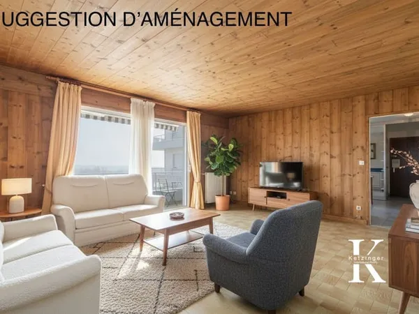 APPARTEMENT FAMILIAL - VUE MONT BLANC