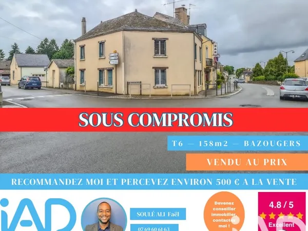 Vente Maison de village 8 pièces