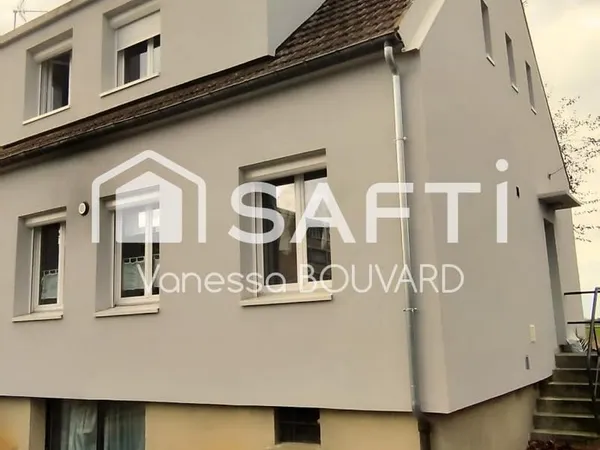 Maison mitoyenne louée à Crépy-en-Valois 3 chambres