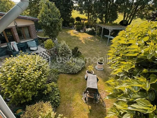 Coup de coeur : maison 134 m² (≈170 m² au sol) + grand jardin