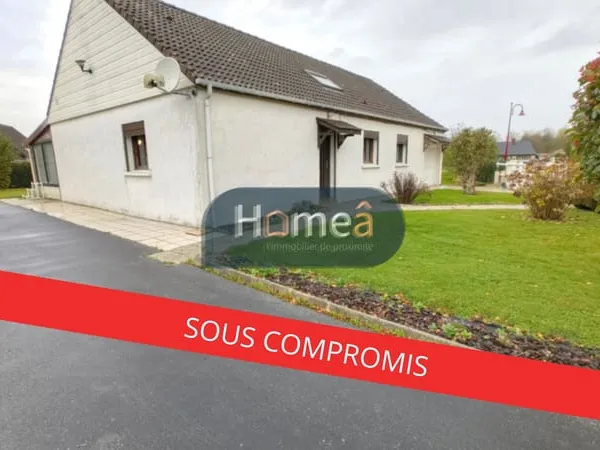 Pavillon plain pied 125m2 3 chambres + batiments