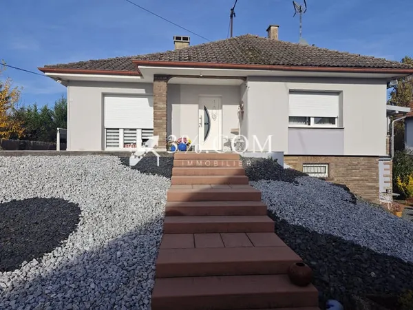 3%.com--Maison plain-pied + sous sol aménagé à Sessenheim 67
