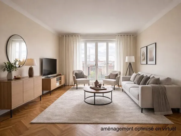 SPACIEUX APPARTEMENT FAMILIAL AVEC BALCONS À BORDEAUX