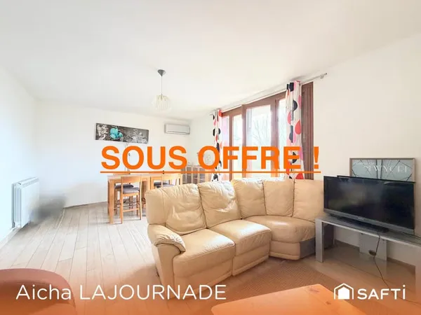Appartement 98m2, 3 chambres, Balcon!