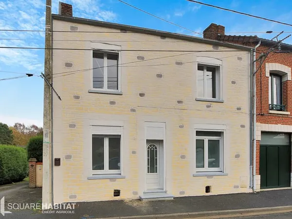 Maison semi individuelle entièrement rénovée 2 Chambres Jardin à Burbure
