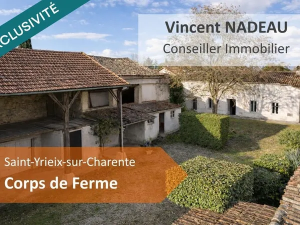 Corps de ferme avec maison - 5 pièces - 140m²