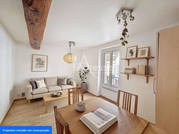 Appartement 1 pièce(s) 25.62 m2