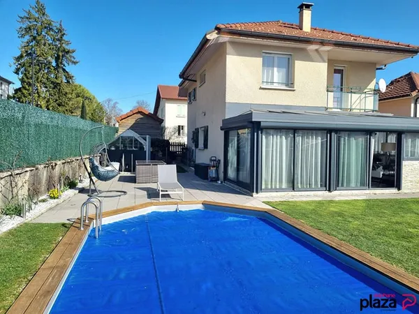 GEX - Maison - 4 chambres -129.48 m2 - Jardin 480 m² - Piscine