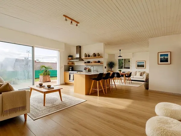 Maison plain-pied 3 chambres