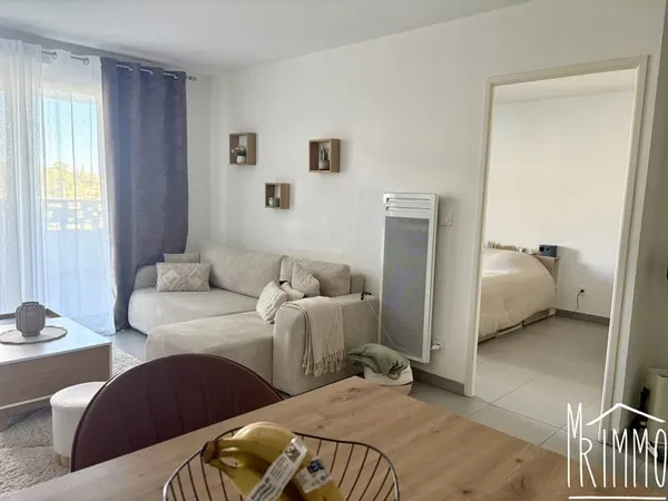 Appartement T2 OVALIE avec grande terrasse sans vis-à-vis