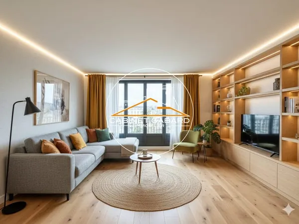 Vue dégagée, balcon, parking et ascenseur - T3 lumineux de 7